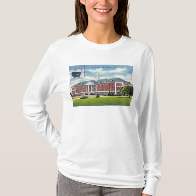 Camiseta Vista exterior de St. Bernardine de Siena (Frente)