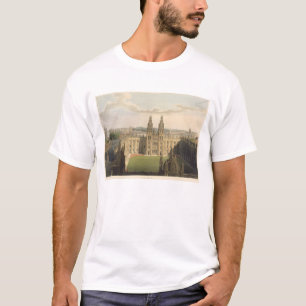Camiseta Vista exterior de toda a faculdade das almas,