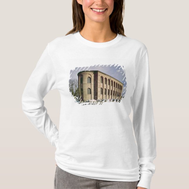 Camiseta Vista exterior do Aula Palatina, c.310 construído (Frente)
