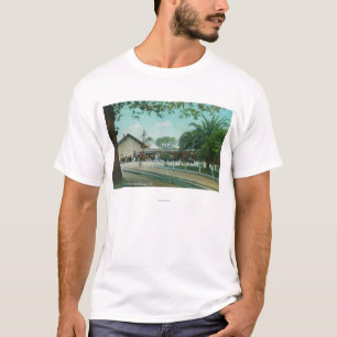 Camiseta Vista exterior do DepotHealdsburg, CA