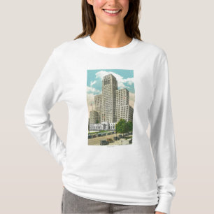 Camiseta Vista exterior do escritório Bldg do estado de NY