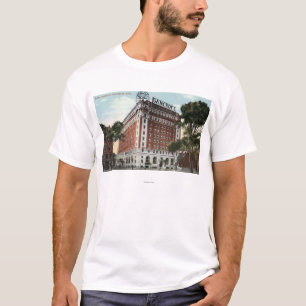 Camiseta Vista exterior do hotel Bancroft