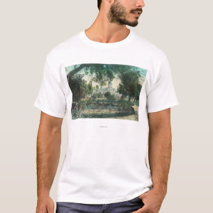 Camiseta Vista exterior do hotel da península