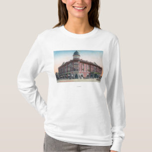 Camiseta Vista exterior do hotel Stewart