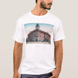 Camiseta Vista exterior do hotel Stewart