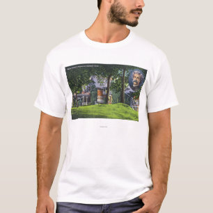 Camiseta Vista exterior do memorial de Mark Twain # 2