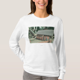 Camiseta Vista exterior do MillRedding de Benton, CA