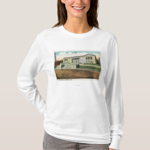 Camiseta Vista exterior do tribunal