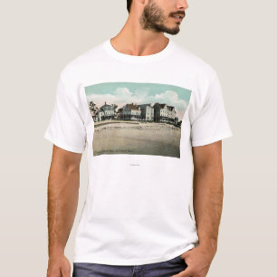 Camiseta Vista exterior dos hotéis de Atlântico e de Abbo