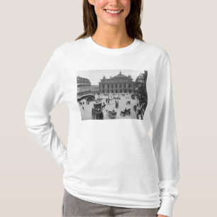 Camiseta Vista geral do teatro da ópera de Paris
