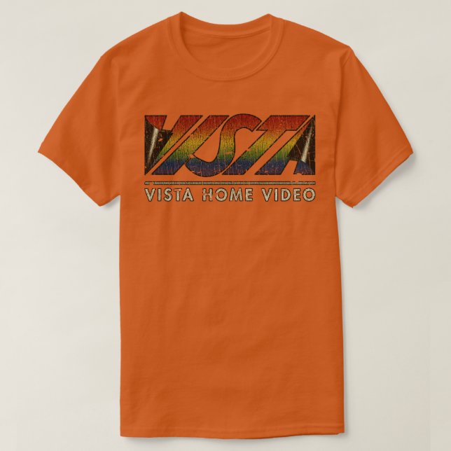 Camiseta Vista Home Video 1985 (Frente do Design)