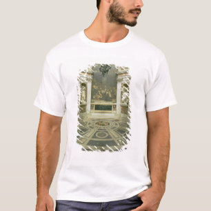 Camiseta Vista interior da capela octogonal de Chigi