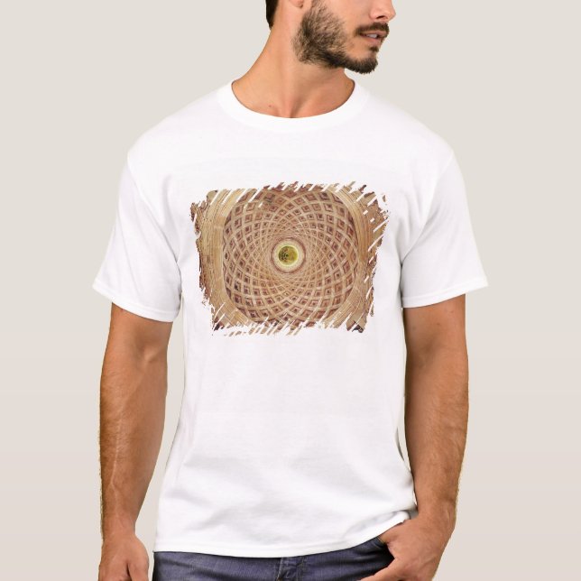 Camiseta Vista interior da cúpula na capela (Frente)