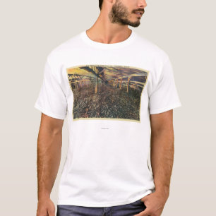 Camiseta Vista interior do JÚNIOR Simplot que desidrata o