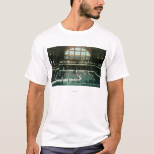 Camiseta Vista interior do pavilhão de banho