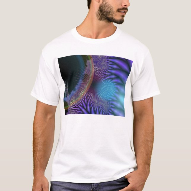 Camiseta Vista interno - mistério Amethyst & Azure (Frente)