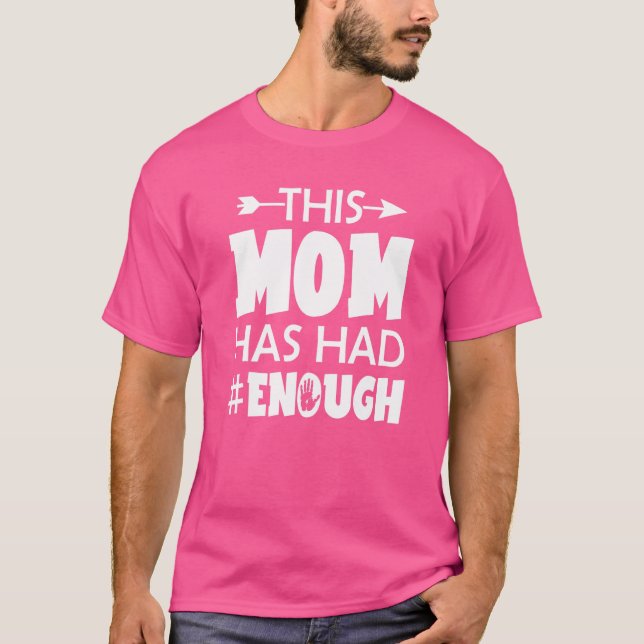 Camiseta Vista Laranja Anti Gun Esta Mãe Já Teve Ban Ban W (Frente)