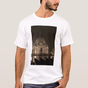 Camiseta Vista noturna através da água de San Giorgio Maggi