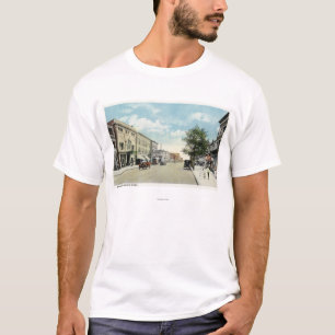 Camiseta Vista ocidental da rua do estado