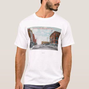 Camiseta Vista ocidental do granito StreetButte, TA