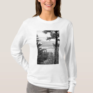 Camiseta Vista oeste do cume de Sandia, Montanhas,