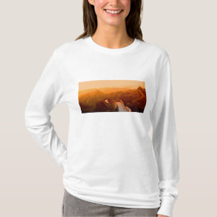 Camiseta Vista panorâmica da Grande Muralha, China