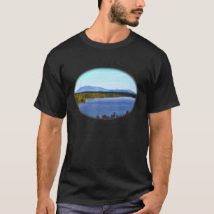 Camiseta Vista panorâmica do Maineu2019s Mt Katahdin