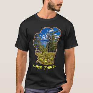 Camiseta Vista Pesada do Lago Tahoe