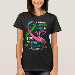 Camiseta Vista Rosa Verde Para Minha Filha Metastatis Br