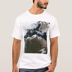 Camiseta Vista satélite de Canadá noroeste