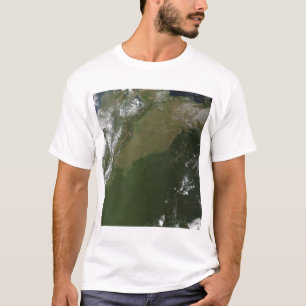 Camiseta Vista satélite de Colômbia oriental