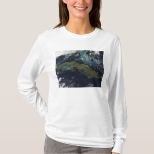 Camiseta Vista satélite de Cuba
