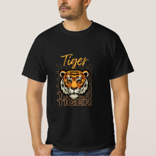 Camiseta Vista seu animal selvagem favorito, TIGER