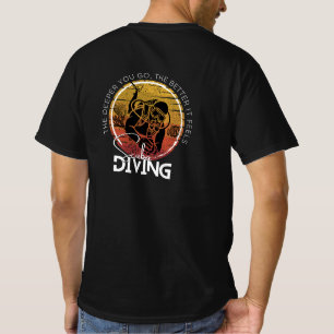 Camiseta Vista seu hobby extremo, Scuba Diving
