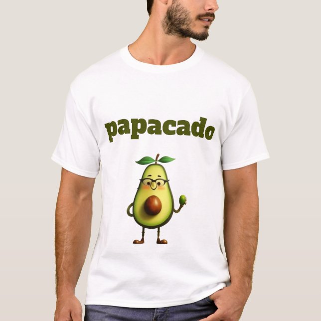 Camiseta Vista Seu Título: Papacado! (Frente)