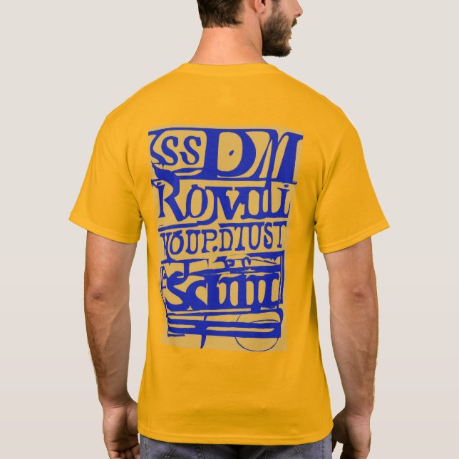 Camiseta Vista sua história, fale seu estilo (Verso)