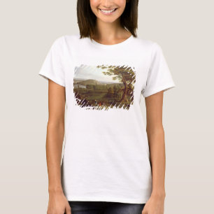 Camiseta Vista T31507 do ao noroeste do castelo Howard,