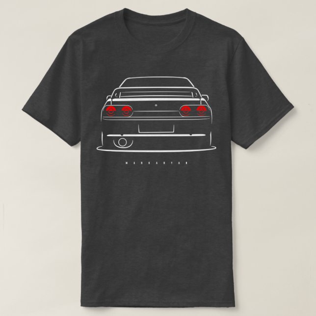 Camiseta Vista traseira do GTR R32 (Frente do Design)