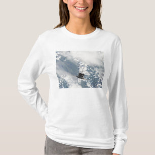 Camiseta Vista traseira dos três motores principais