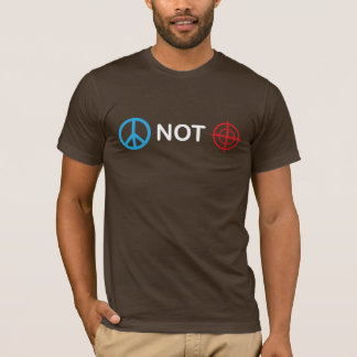 Camiseta Vistas de arma da paz não