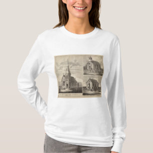Camiseta Vistas de igrejas Católicas alemãs em Minnesota