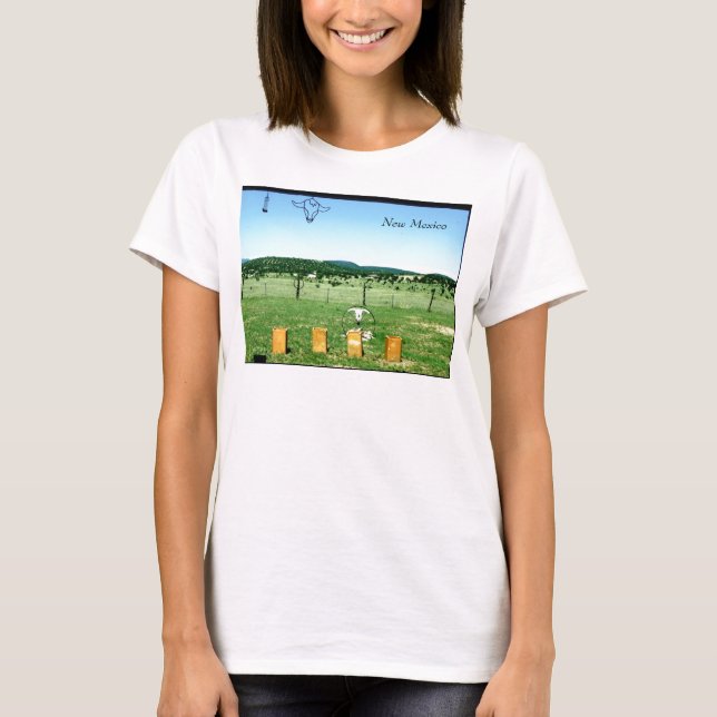 Camiseta Vistas de New mexico (Frente)