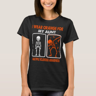 Camiseta Visto Amarelo Para Minha Tia MÚLTIPLA ESCLEROSE