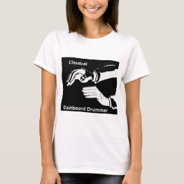 Camiseta Visto de baterista do Painel Clássico