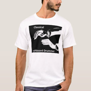 Camiseta Visto de baterista do Painel Clássico