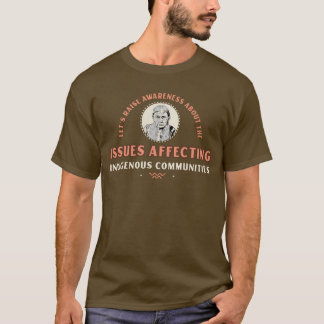 Camiseta Visto Espírito Sagrado Honrando Herita Nativa Amer