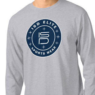 Camiseta VISTO Esportivo Unisex de Elite ISD Longa Folga
