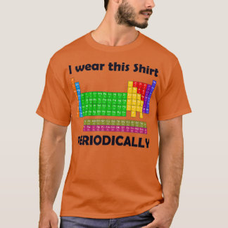 Camiseta Visto esta Mesa Periódica Periódica
