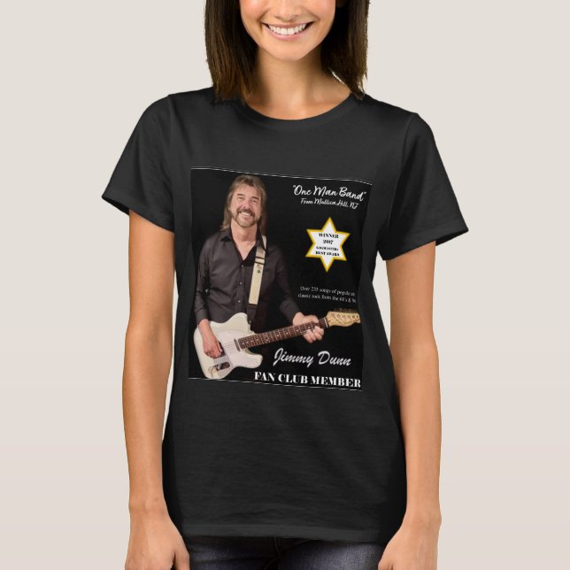 Camiseta Visto Jimmy Dunn Fan Club (Frente)