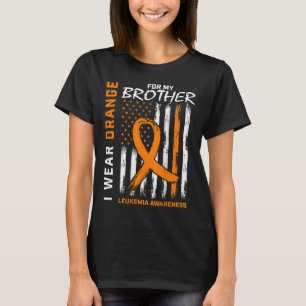 Camiseta Visto Laranja Para Sensibilização Do Irmão À Leuce